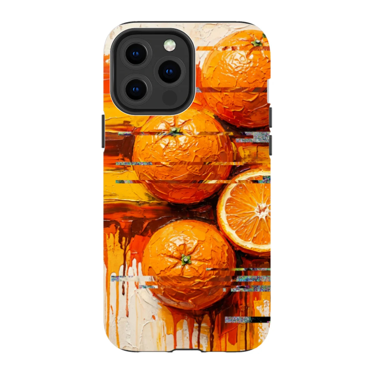 Oranges and Citrus Still Life by Frida Lövström — iPhone 13 Pro Max Tough Case — Finnaij