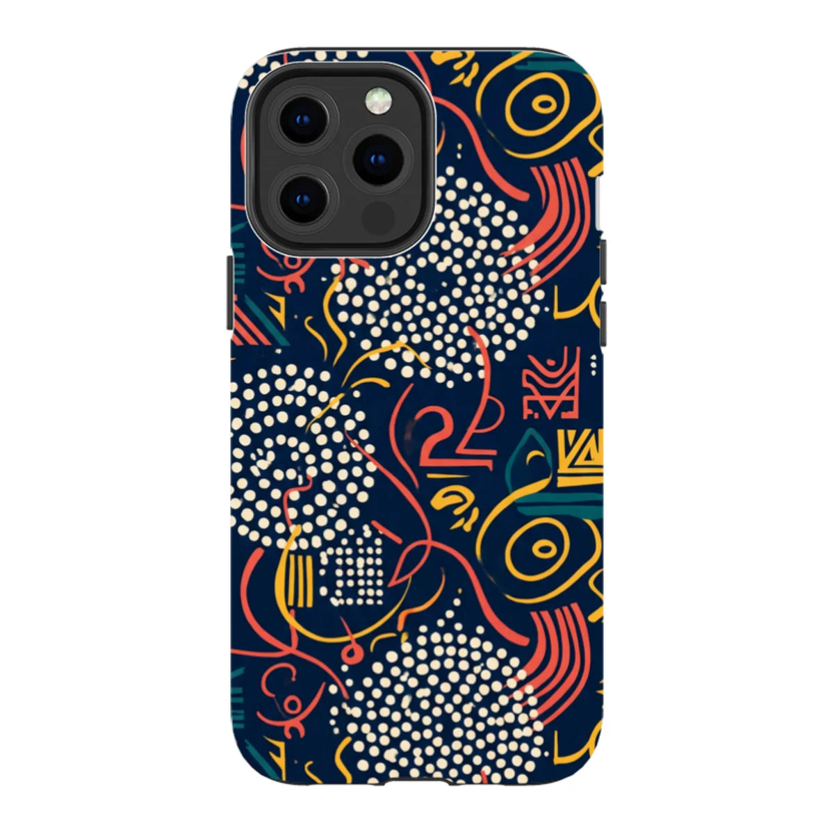 Adire Nightfall by Ada Okoye — Tough Case for iPhone — Finnaij