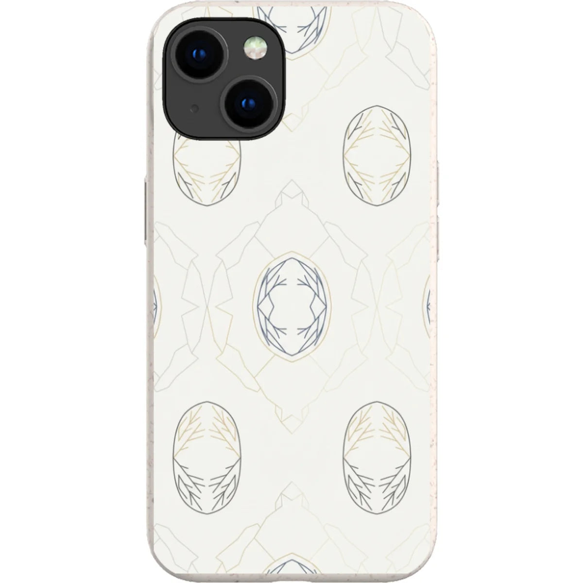 Frozen Lake Silence by Elsi Vaarala — iPhone 14 iPhone Bio-degradable Case — Finnaij