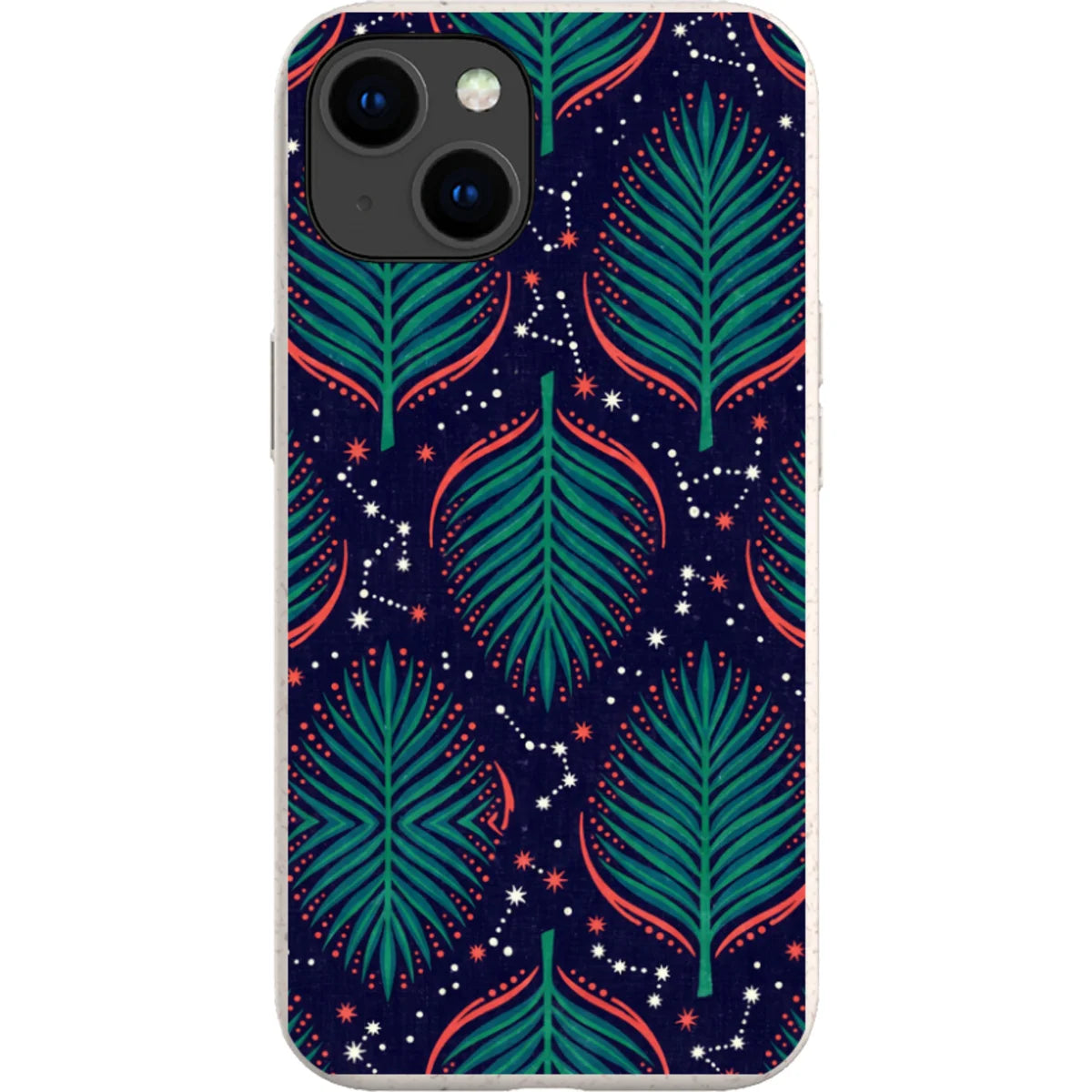 Palm Frond Constellations by Ada Okoye — iPhone 14 iPhone Bio-degradable Case — Finnaij