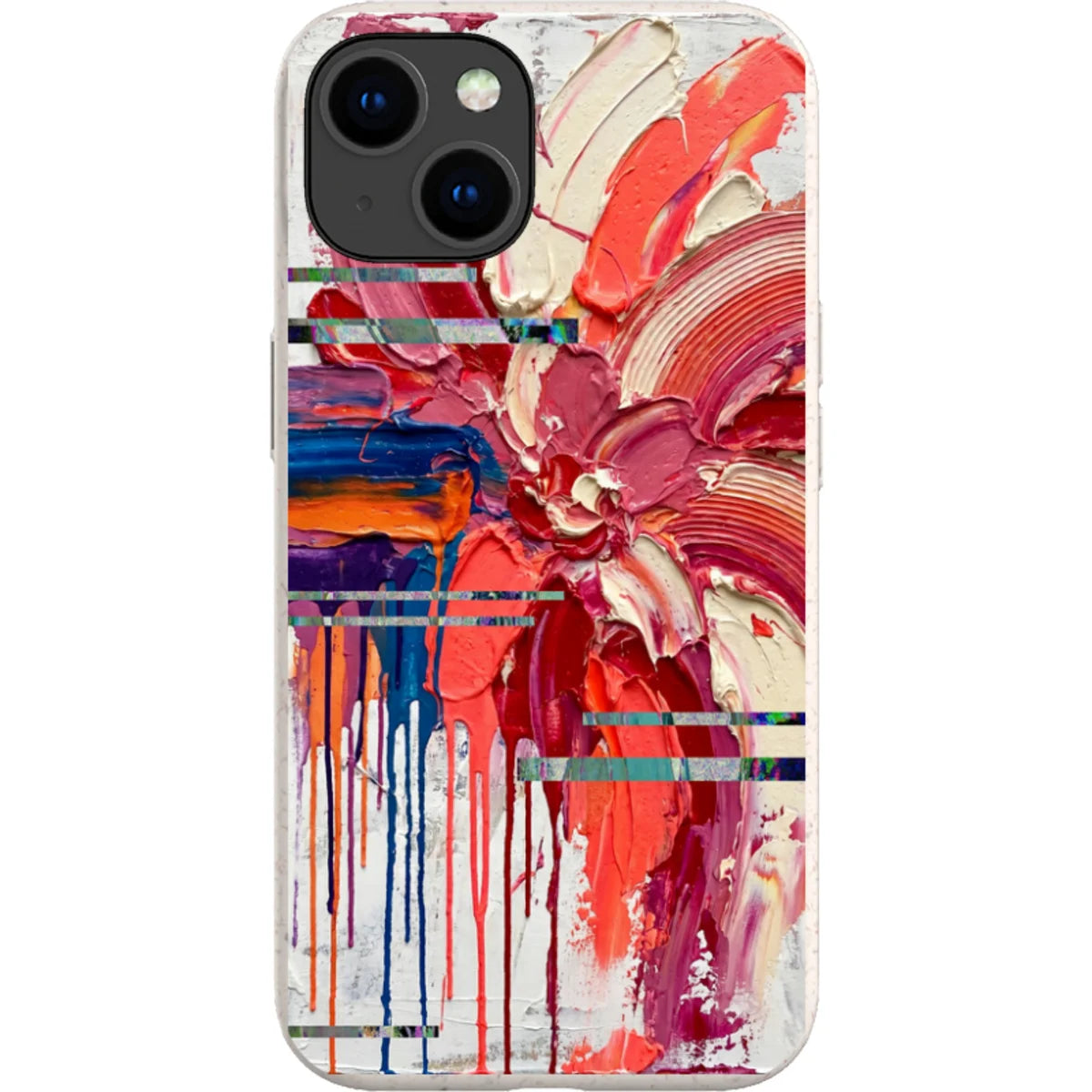 Abstract Florals by Frida Lövström — iPhone 14 iPhone Bio-degradable Case — Finnaij
