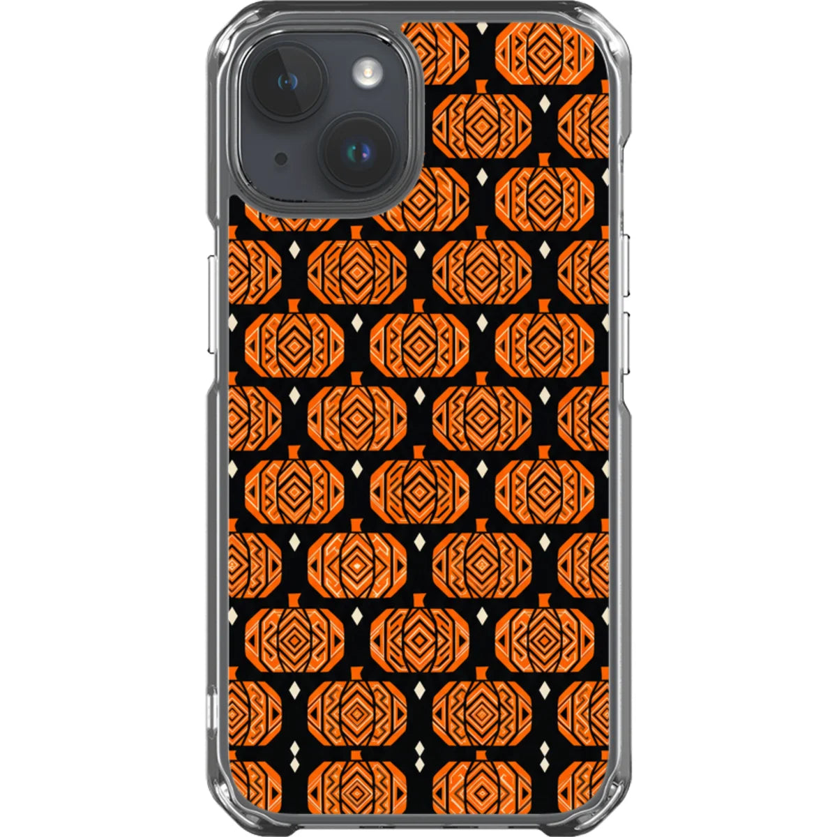 Pumpkin Runo — iPhone 14 Magsafe Clear Impact Case — Finnaij