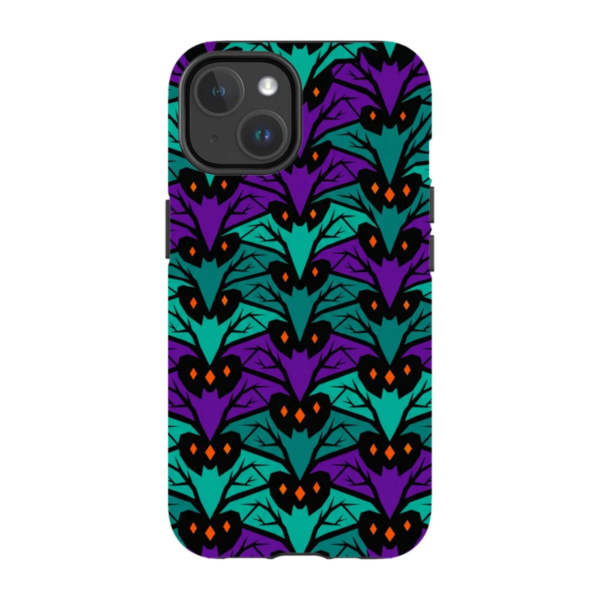 Bat Forest — iPhone 14 MagSafe Tough Case — Finnaij