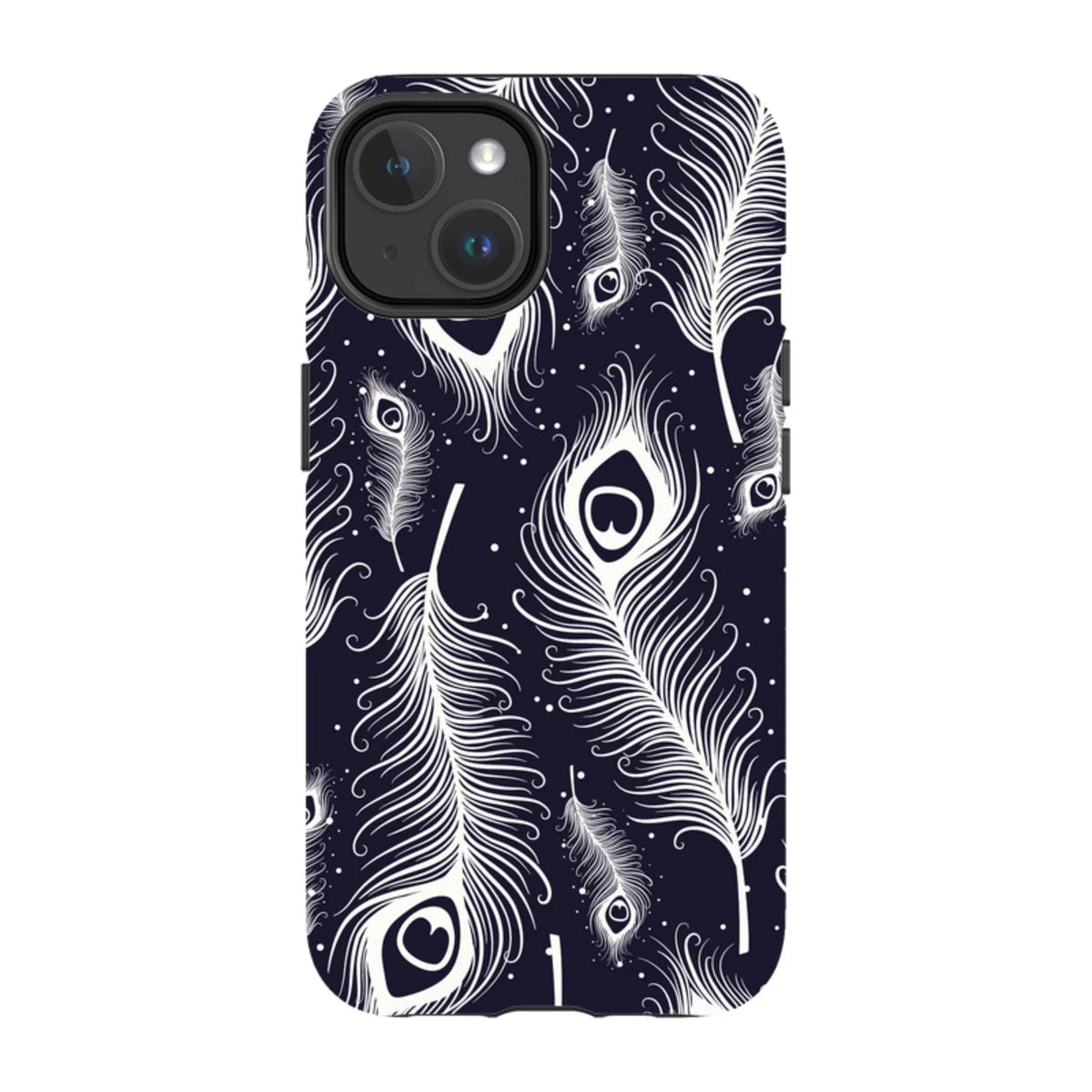 Feathers in Bloom — iPhone 14 Magsafe Tough Case — Finnaij