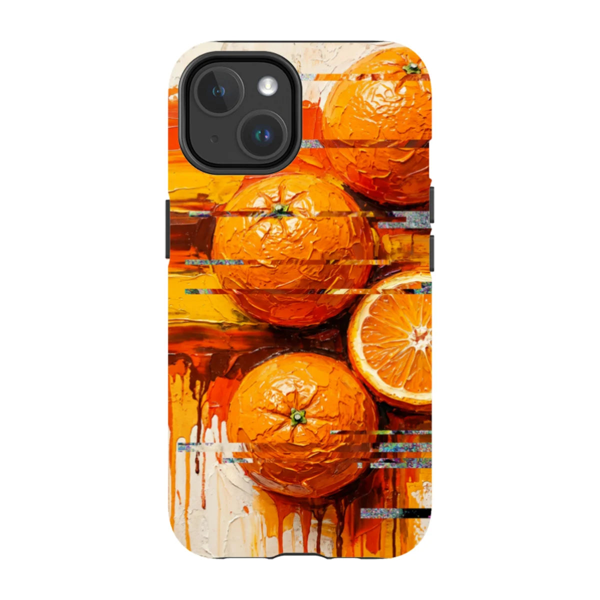 Oranges and Citrus Still Life by Frida Lövström — iPhone 14 Magsafe Tough Case — Finnaij
