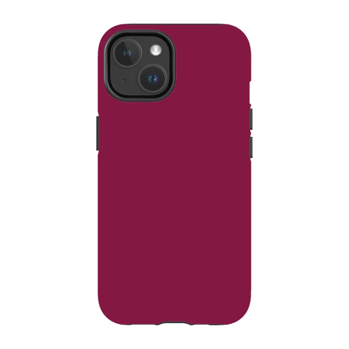 Simple Range Burgundy Orchid — iPhone 14 MagSafe Tough Case — Finnaij