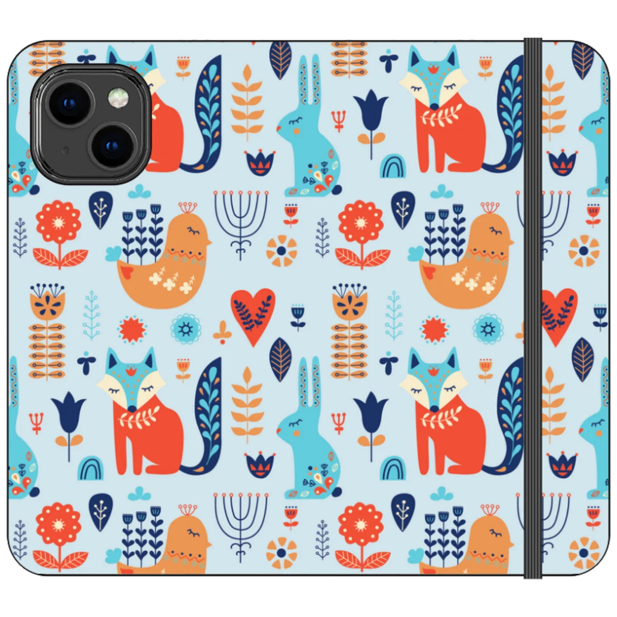Nordic Ornament — iPhone 14 Wallet Case — Finnaij