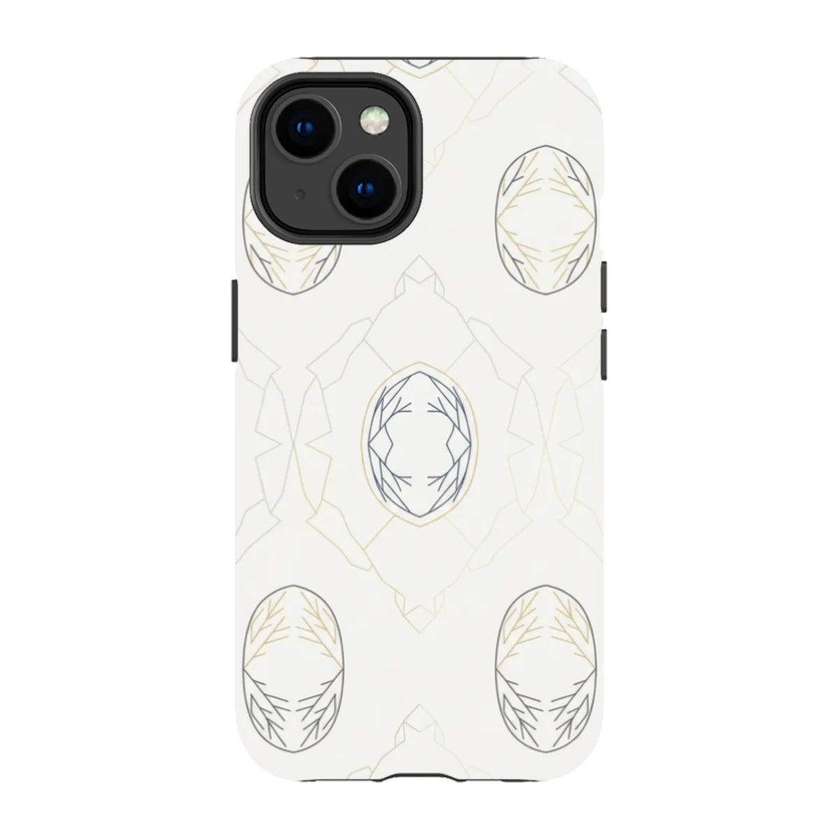 Frozen Lake Silence by Elsi Vaarala — iPhone 14 Tough Case — Finnaij