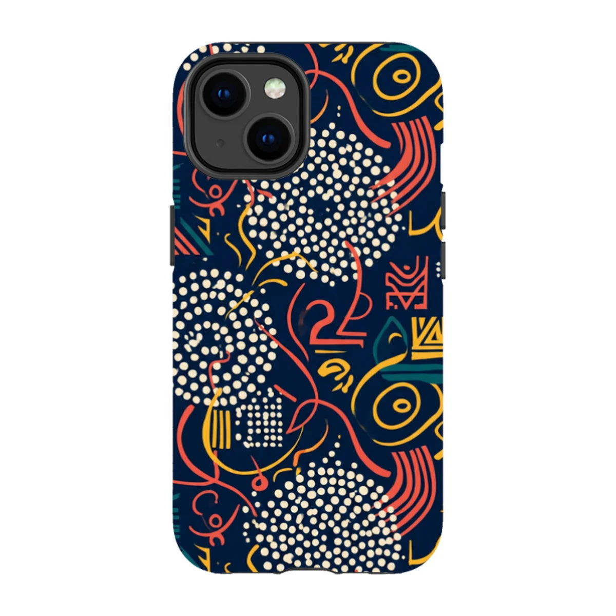 Adire Nightfall by Ada Okoye — Tough Case for iPhone — Finnaij