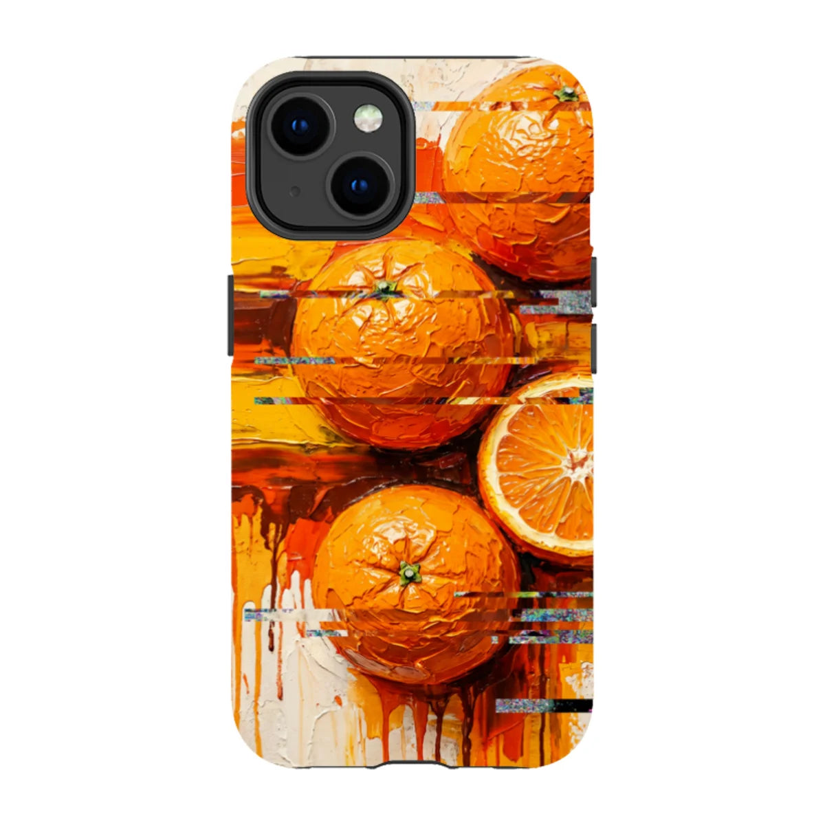 Oranges and Citrus Still Life by Frida Lövström — iPhone 14 Tough Case — Finnaij