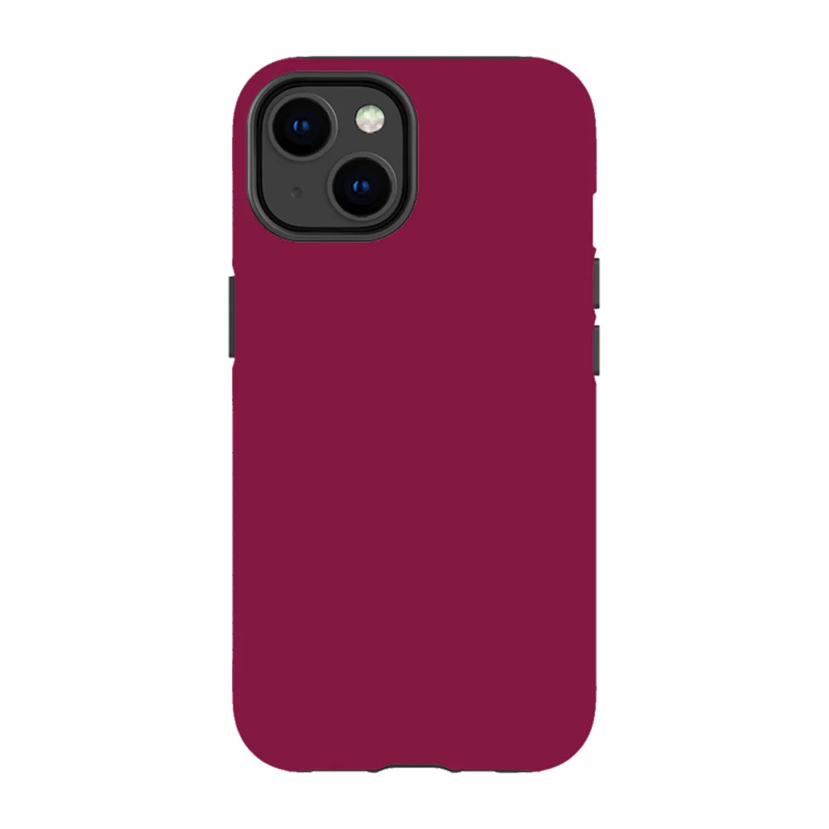 Simple Range Burgundy Orchid — iPhone 14 Tough Case — Finnaij