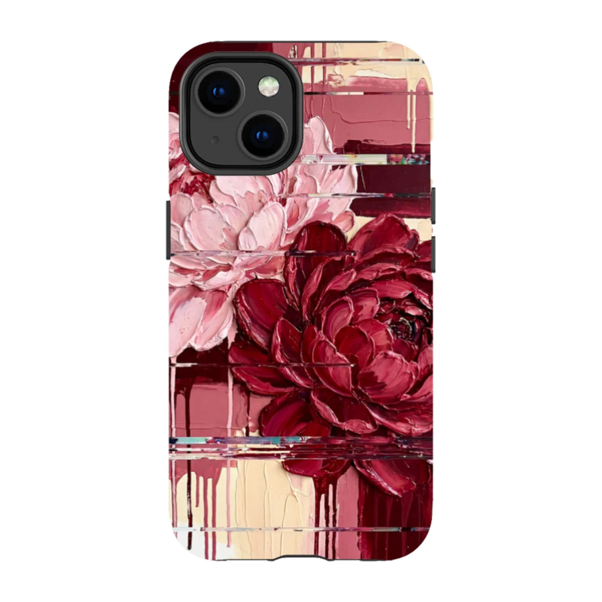 Peonies by Frida Lövström — iPhone 14 Tough Case — Finnaij