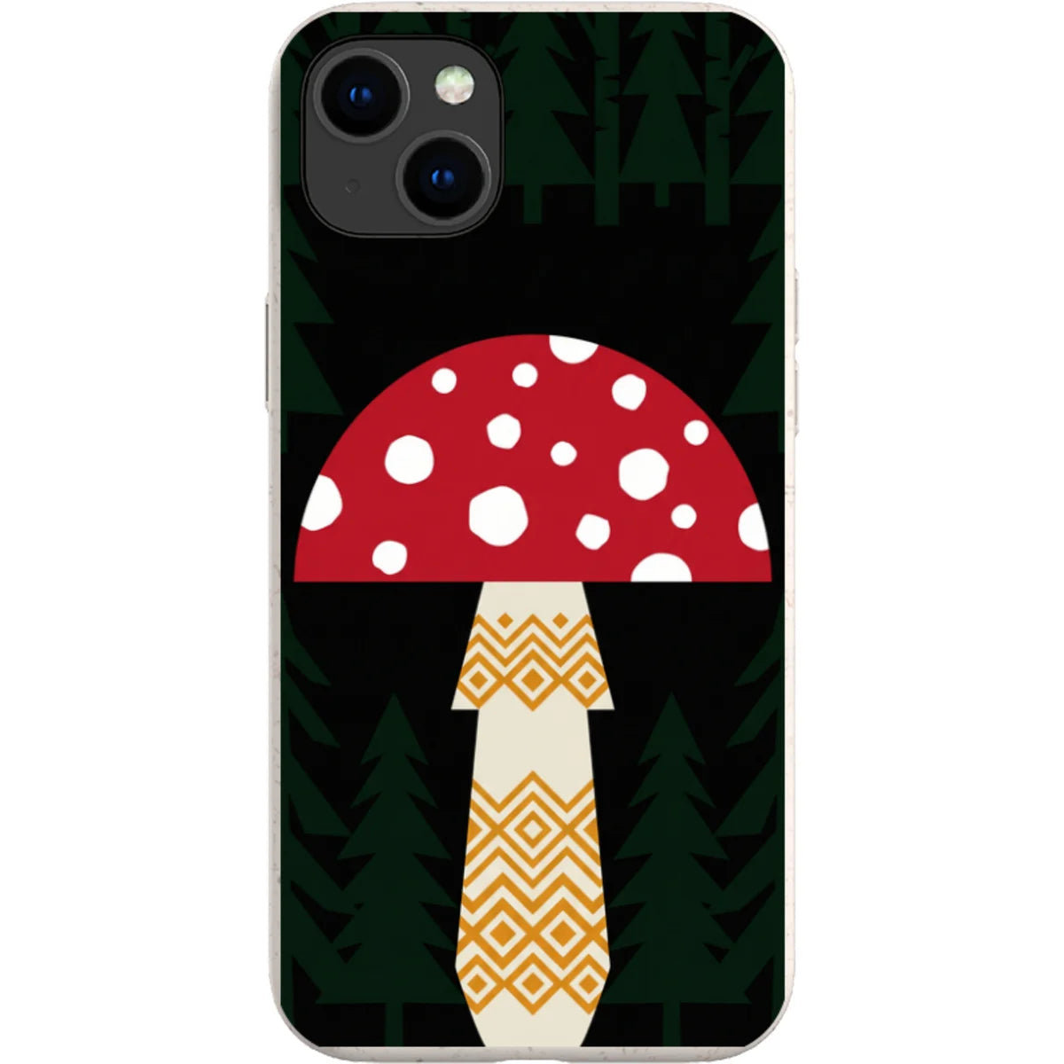 Fly Agaric — iPhone 14 Plus Bio-degradable Case — Finnaij