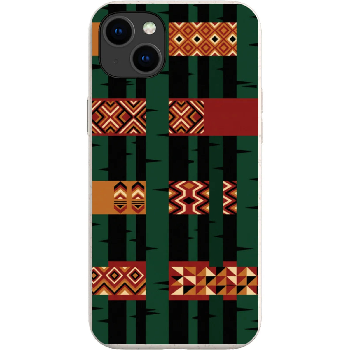 Egungun & the Birch — iPhone 14 Plus Bio-degradable Case — Finnaij