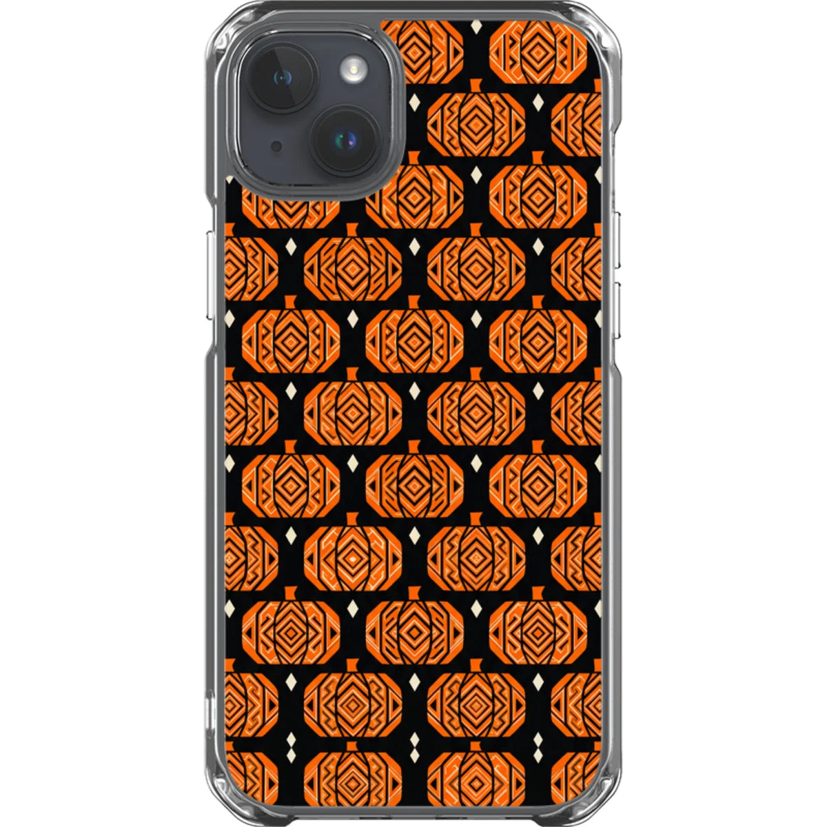 Pumpkin Runo — iPhone 14 Plus Magsafe Clear Impact Case — Finnaij
