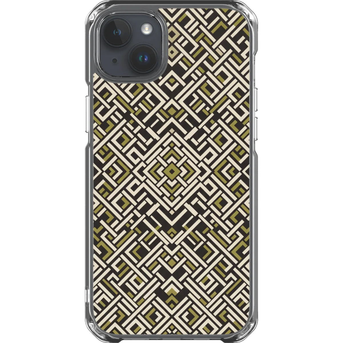 Bone Kuba — iPhone 14 Plus Magsafe Clear Impact Case — Finnaij