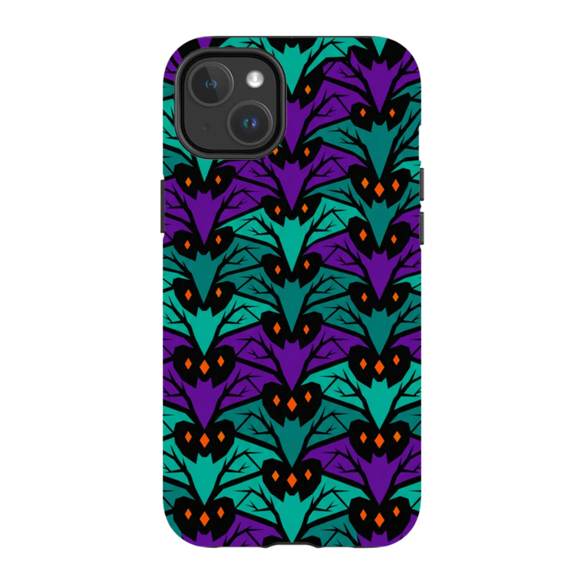 Bat Forest — iPhone 14 Plus MagSafe Tough Case — Finnaij