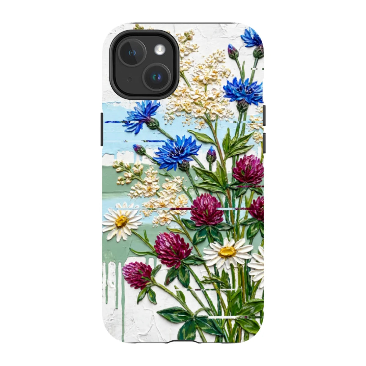 Nordic Wildflowers by Frida Lövström — iPhone 14 Plus Magsafe Tough Case — Finnaij