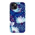 Frozen Lake Petals by Aino Kallio — iPhone 14 Plus Tough Case — Finnaij