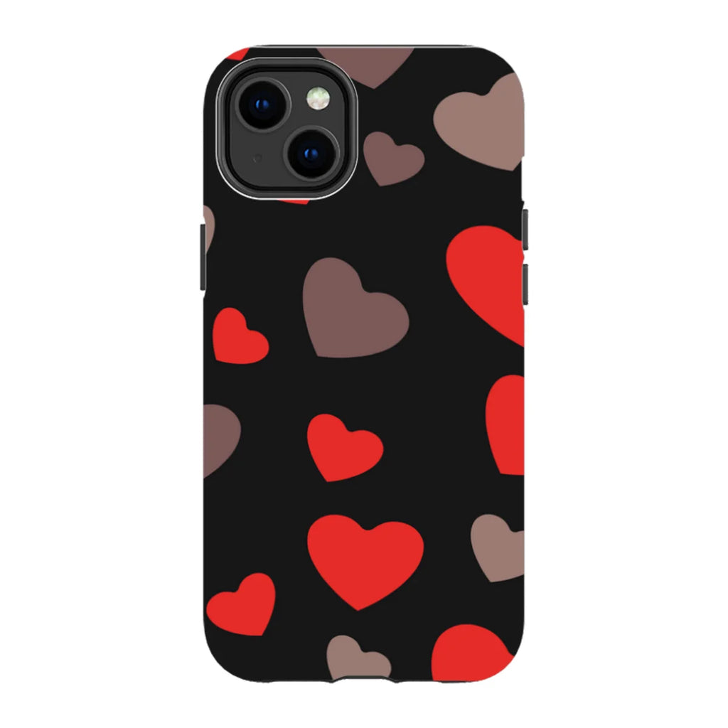 Red Hearts — iPhone 14 Plus Tough Case — Finnaij