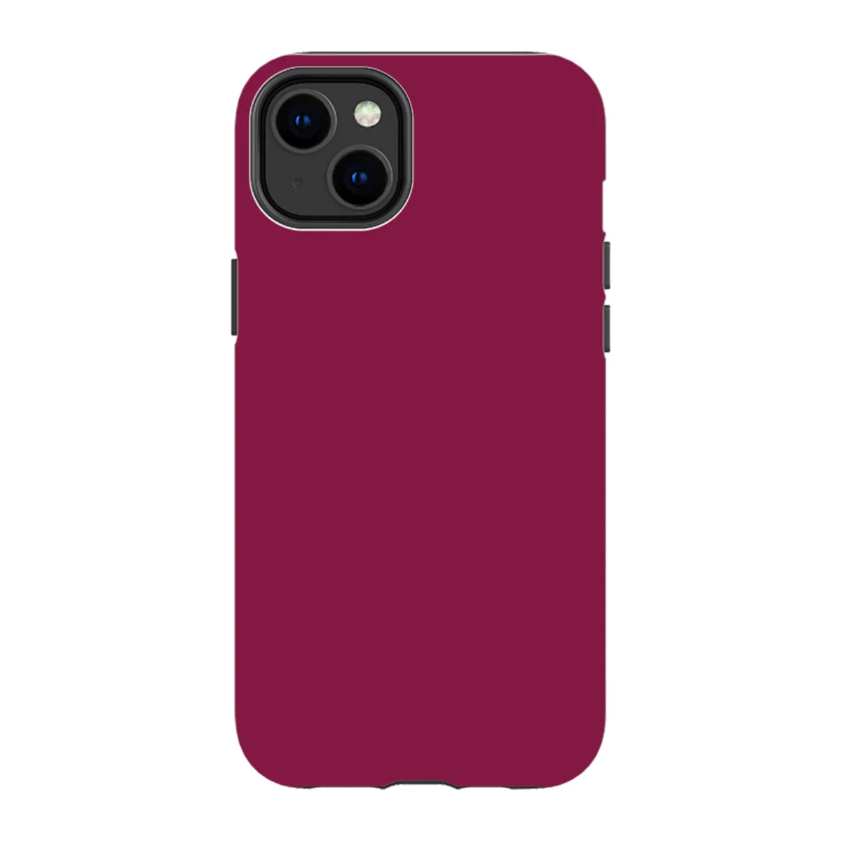 Simple Range Burgundy Orchid — iPhone 14 Plus Tough Case — Finnaij