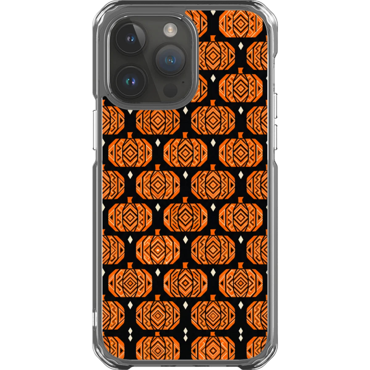 Pumpkin Runo — iPhone 14 Pro Max Magsafe Clear Impact Case — Finnaij