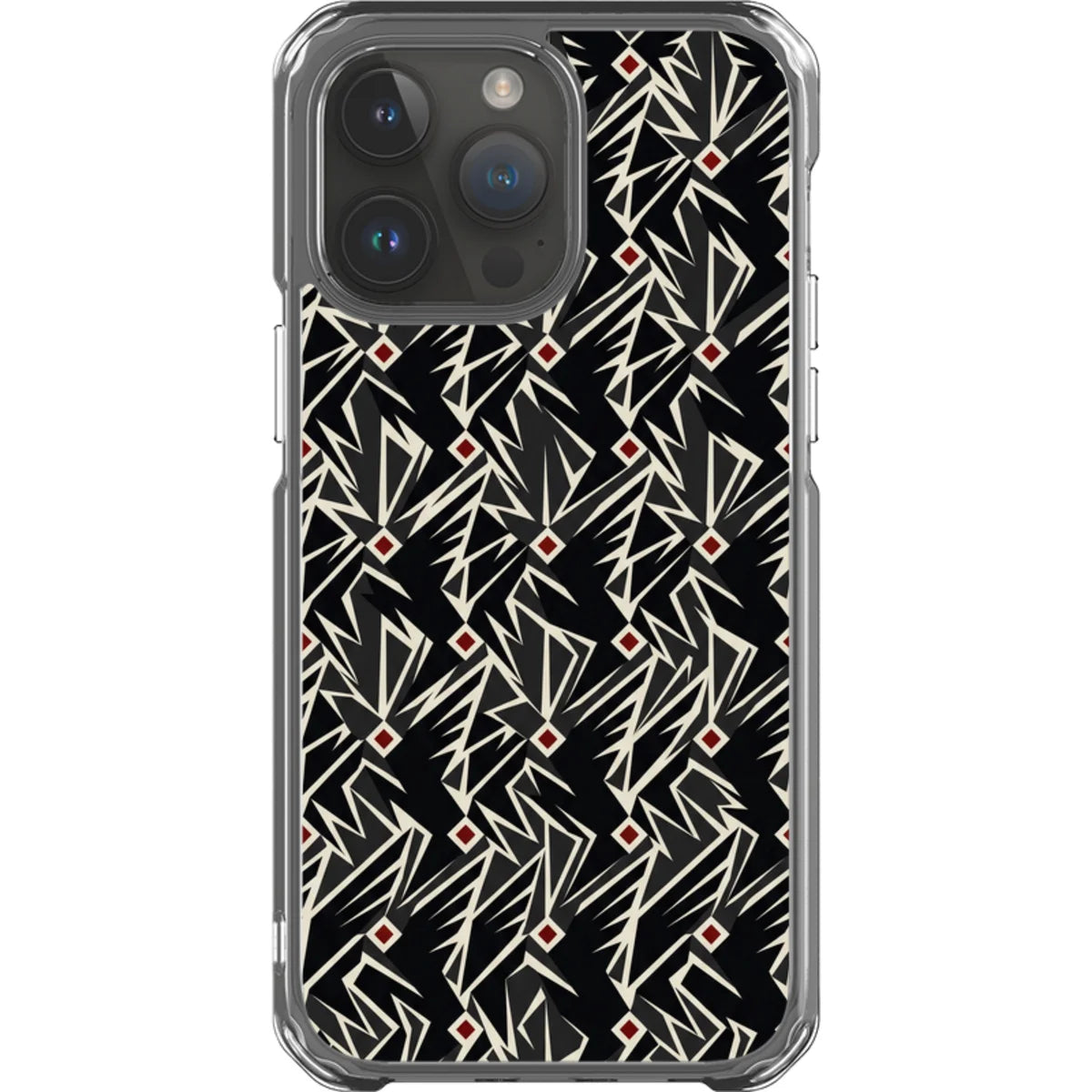 Raven & Oya — iPhone 14 Pro Max Magsafe Clear Impact Case — Finnaij