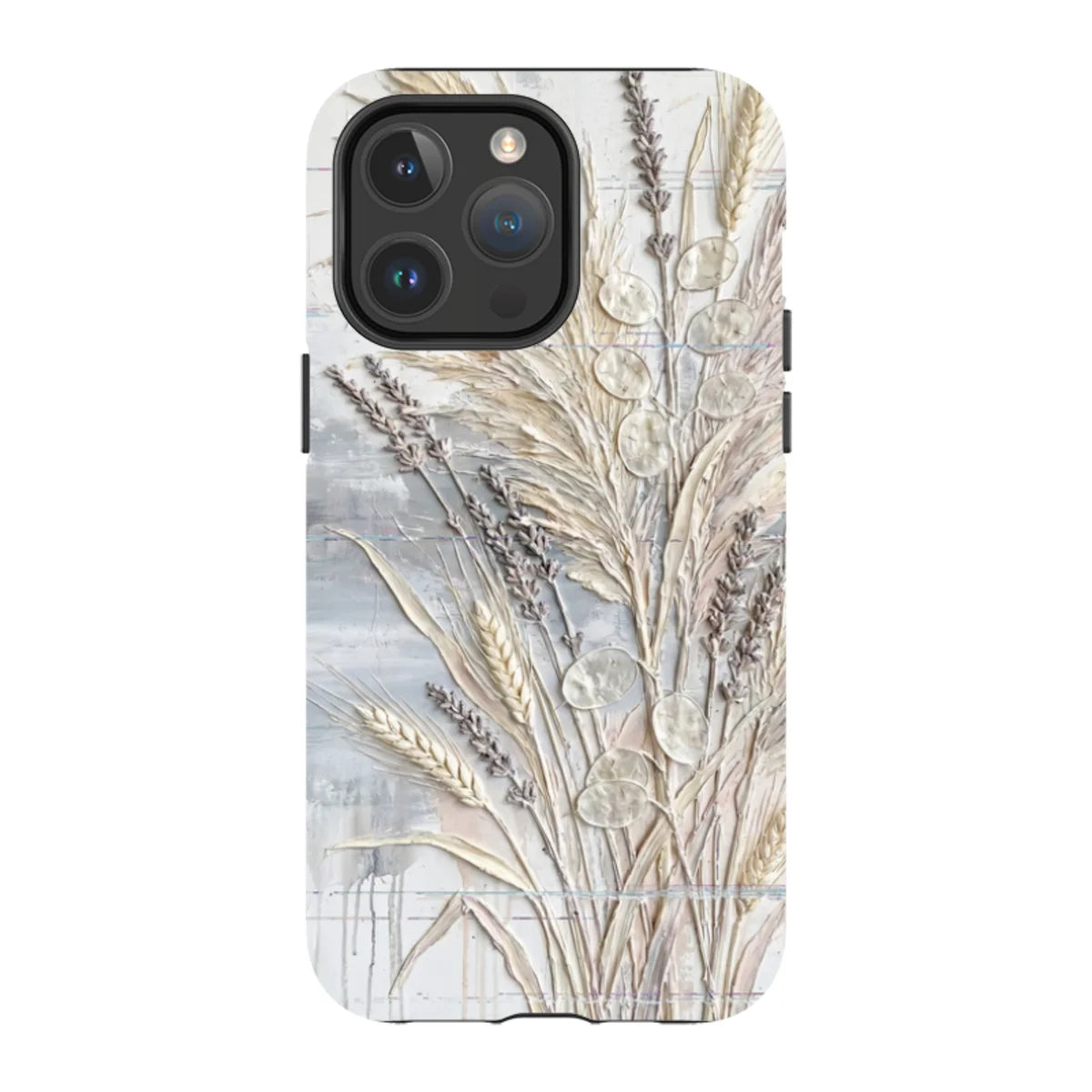 Dried Flowers and Grasses by Frida Lövström — iPhone 14 Pro Max Magsafe Tough Case — Finnaij