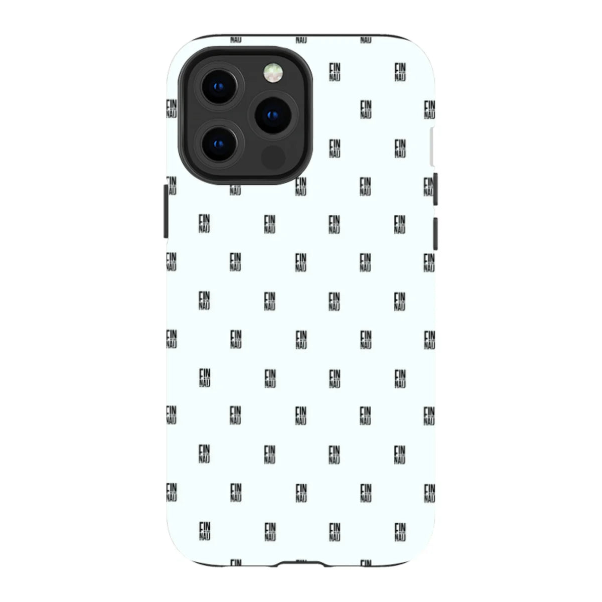 Monogram Snow — iPhone 14 Pro Max Tough Case — Finnaij
