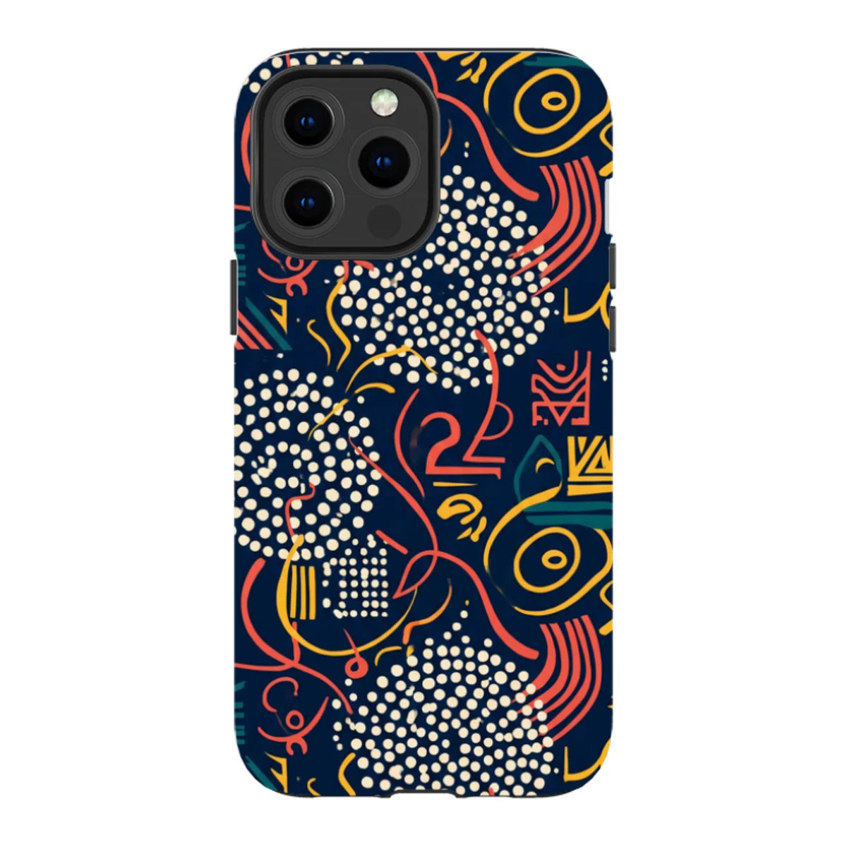 Adire Nightfall by Ada Okoye — Tough Case for iPhone — Finnaij