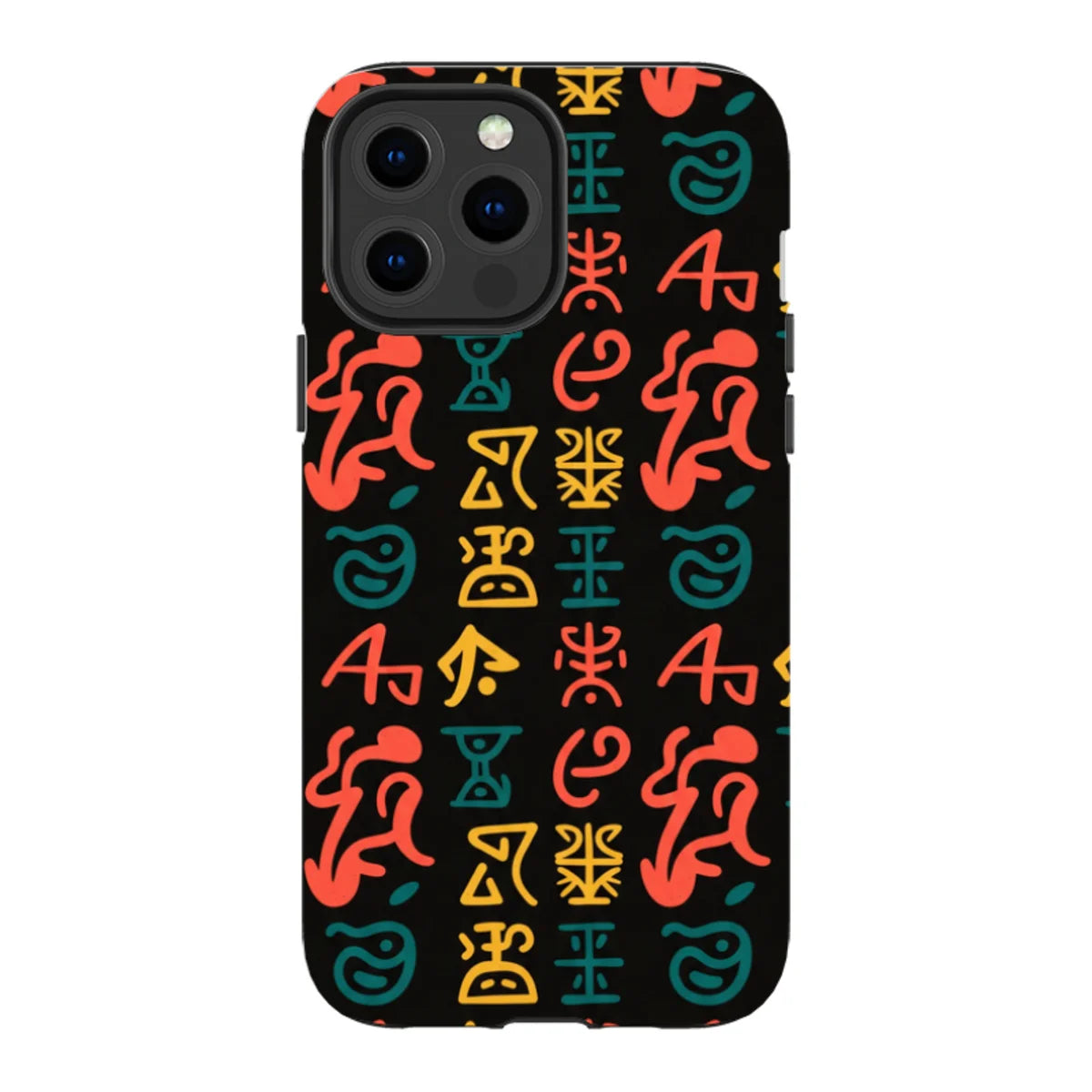 Nsibidi Pulse by Ada Okoye — Tough Case for iPhone — Finnaij