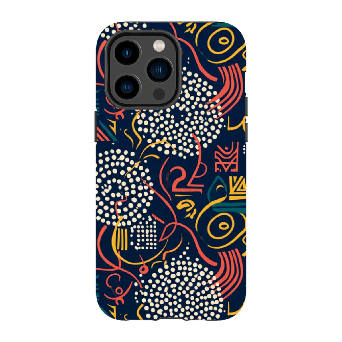 Adire Nightfall by Ada Okoye — Tough Case for iPhone — Finnaij