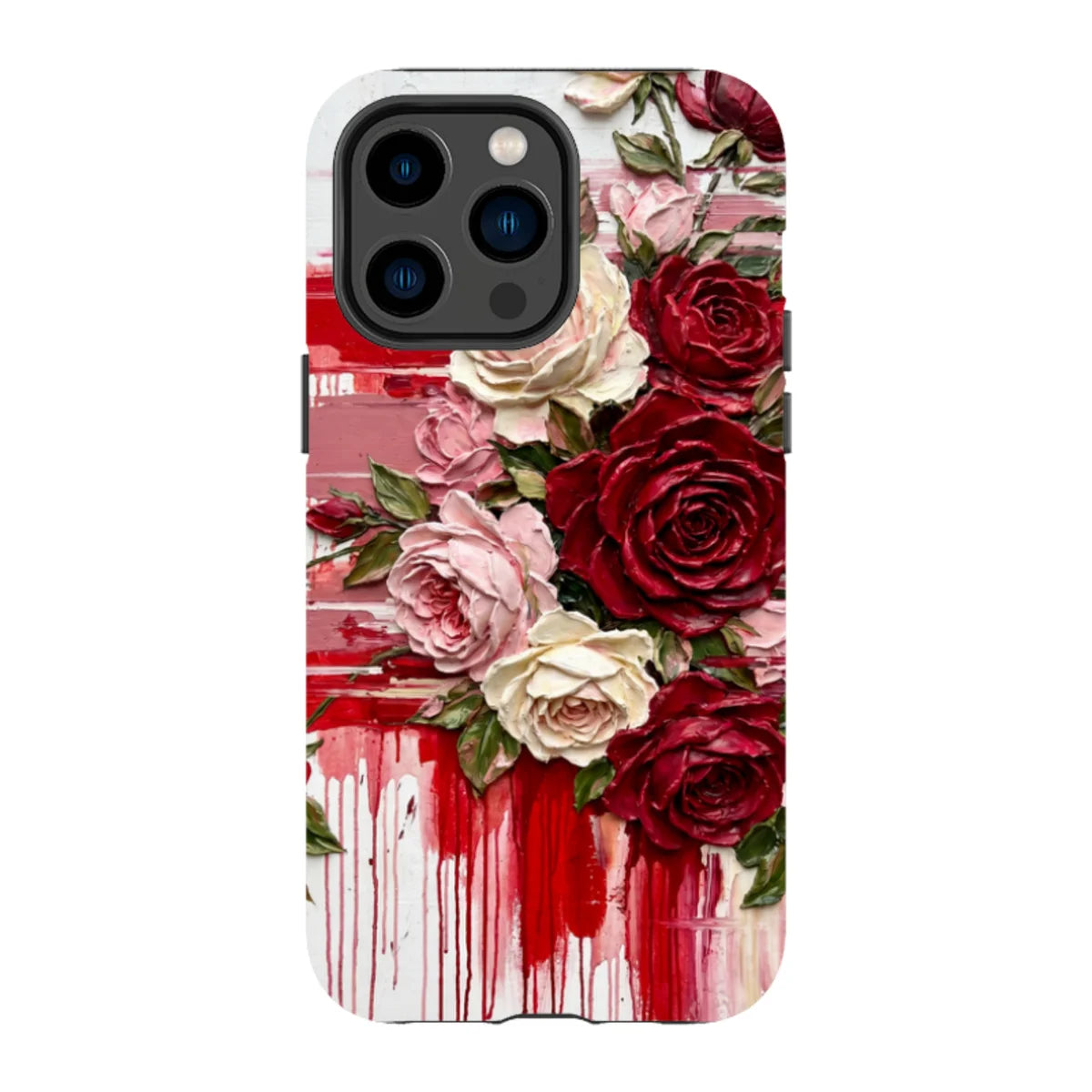 Roses by Frida Lövström — iPhone 14 Pro Max Tough Case in Matte Tough Case — Finnaij