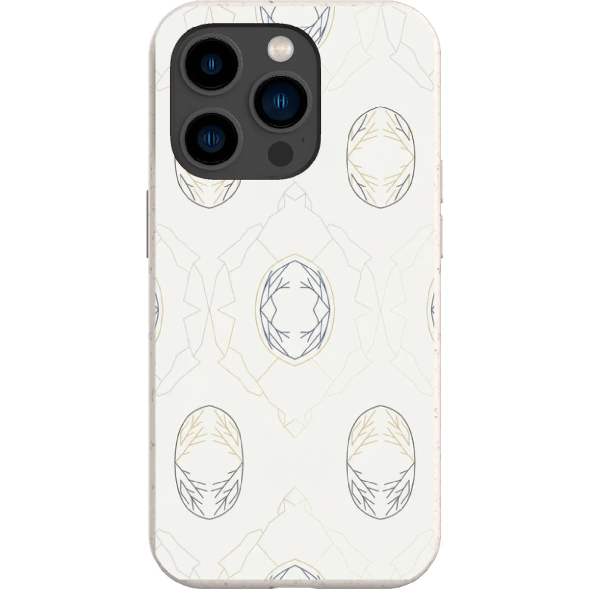 Frozen Lake Silence by Elsi Vaarala — iPhone 14 Pro iPhone Bio-degradable Case — Finnaij