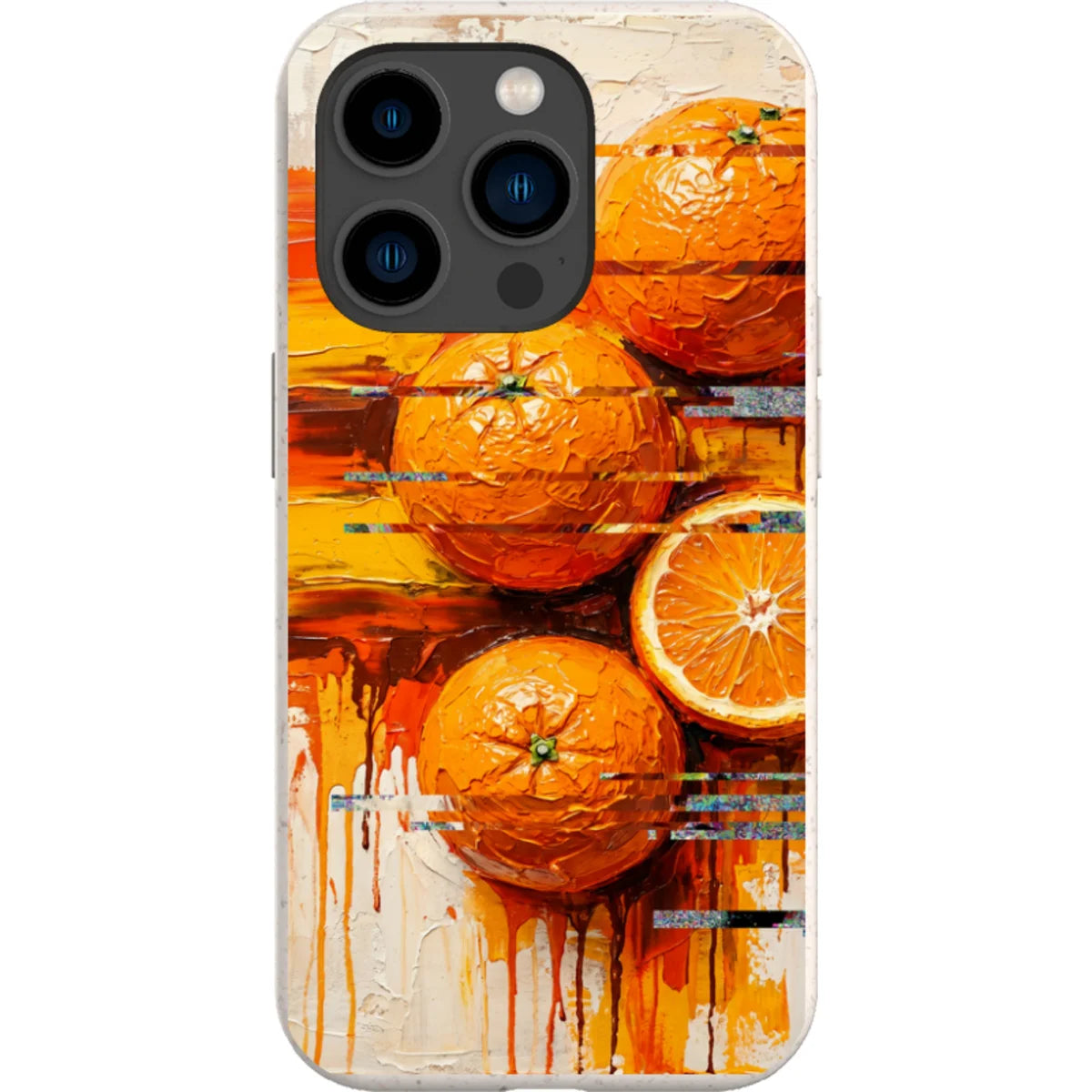 Oranges and Citrus Still Life by Frida Lövström — iPhone 14 Pro iPhone Bio-degradable Case — Finnaij