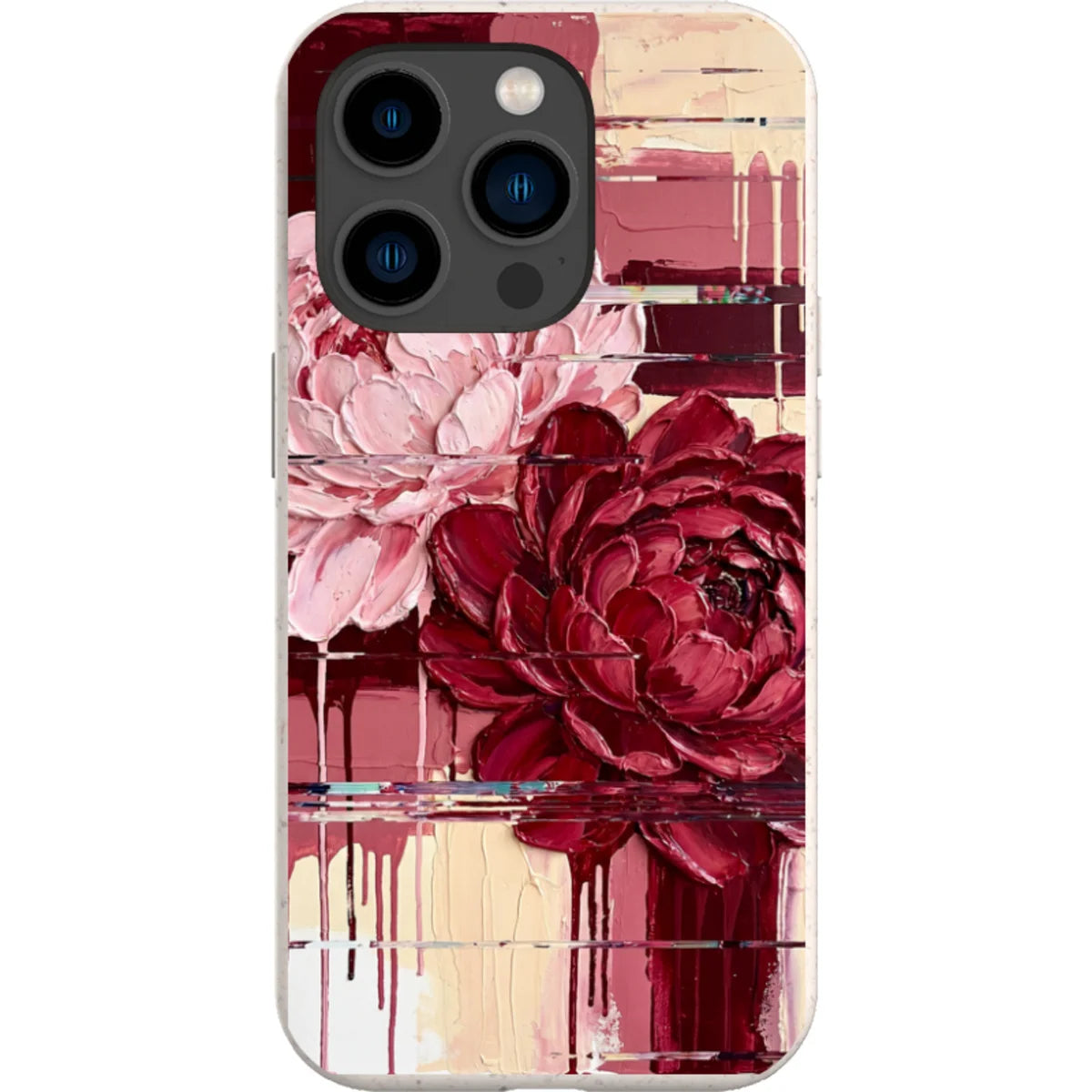 Peonies by Frida Lövström — iPhone 14 Pro iPhone Bio-degradable Case — Finnaij