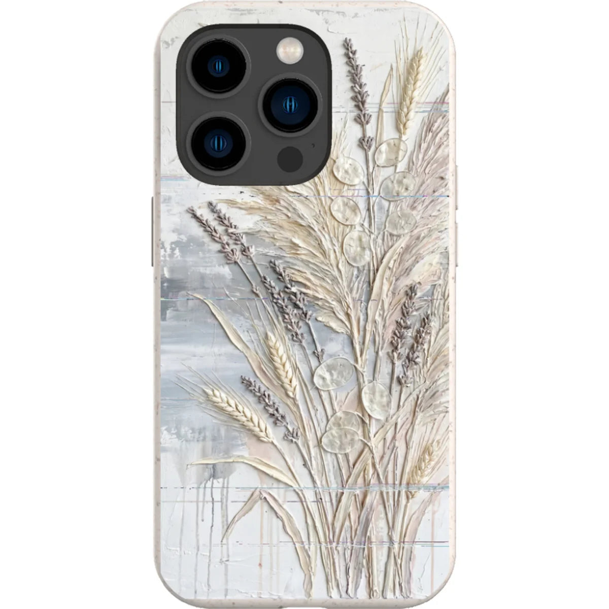 Dried Flowers and Grasses by Frida Lövström — iPhone 14 Pro iPhone Bio-degradable Case — Finnaij
