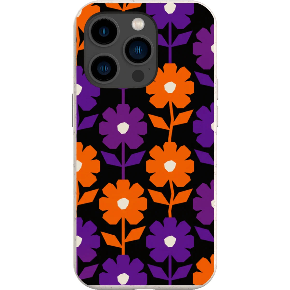 Haunted Bloom — iPhone 14 Pro Bio-degradable Case — Finnaij