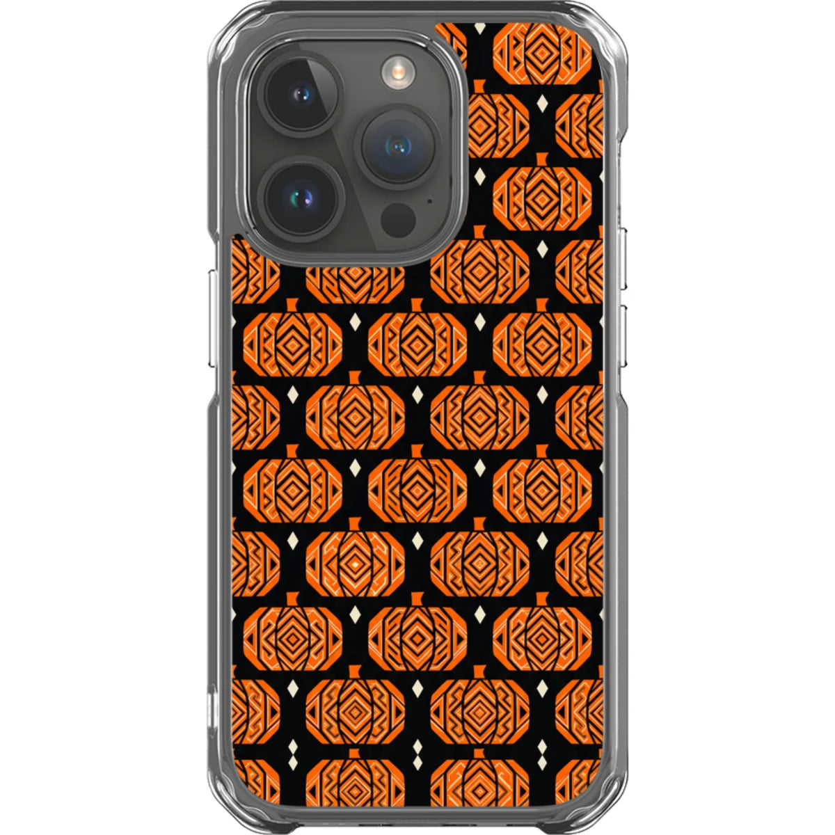 Pumpkin Runo — iPhone 14 Pro Magsafe Clear Impact Case — Finnaij