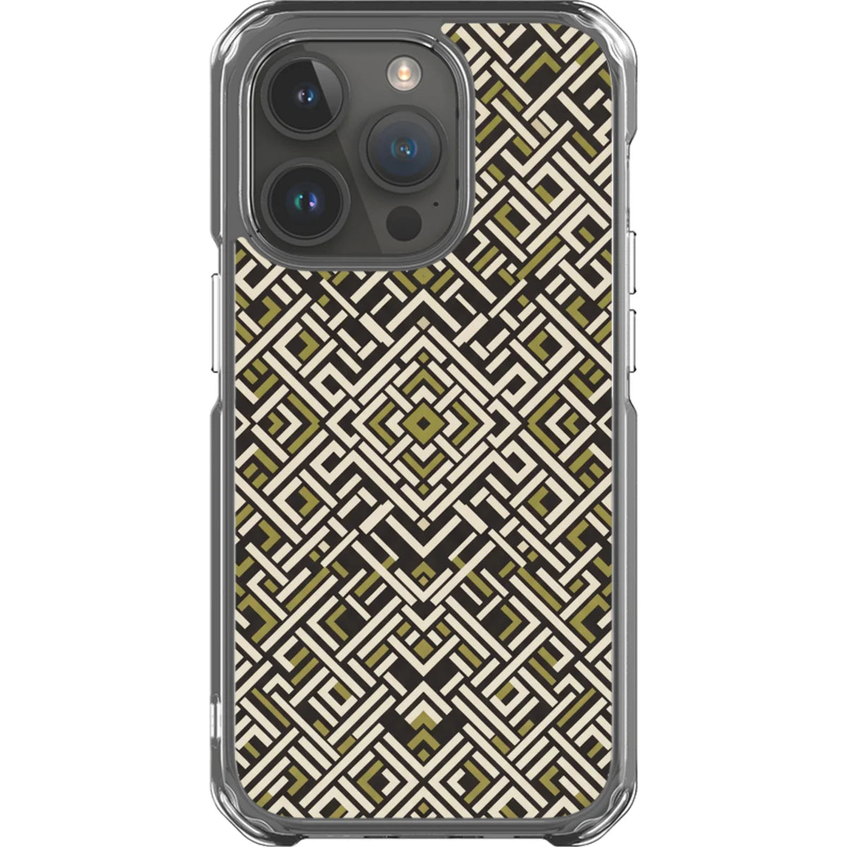 Bone Kuba — iPhone 14 Pro Magsafe Clear Impact Case — Finnaij