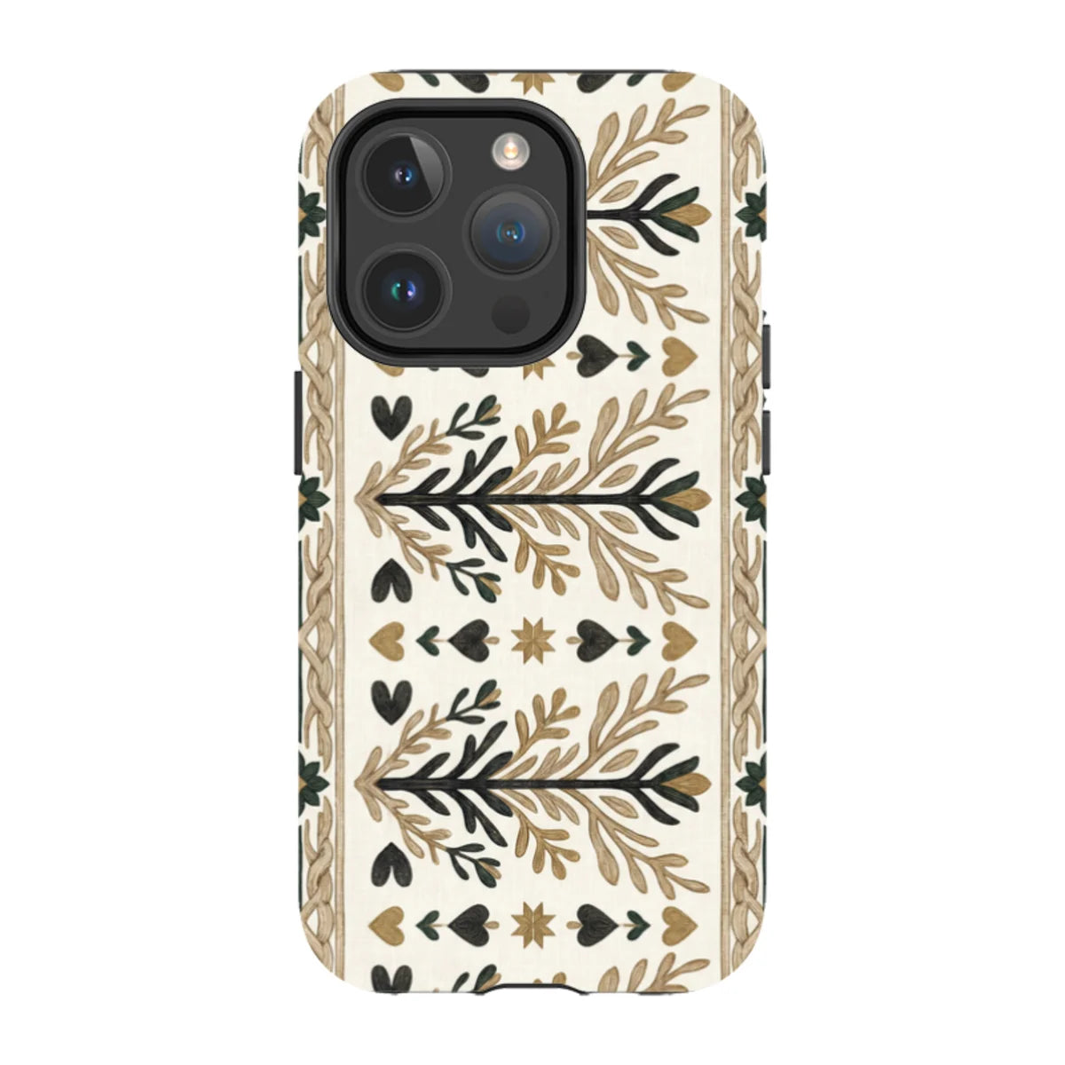Heritage Border by Elsi Vaarala — iPhone 14 Pro Magsafe Tough Case — Finnaij