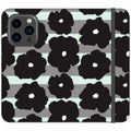 Bold Floral Black — iPhone 14 Pro Wallet Case — Finnaij