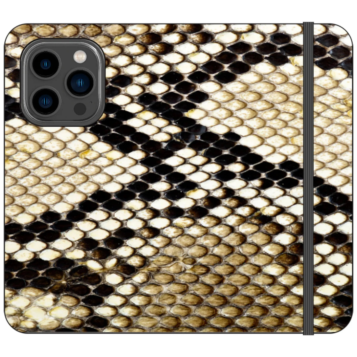 Serpent Chic — iPhone 14 Pro Wallet Case — Finnaij