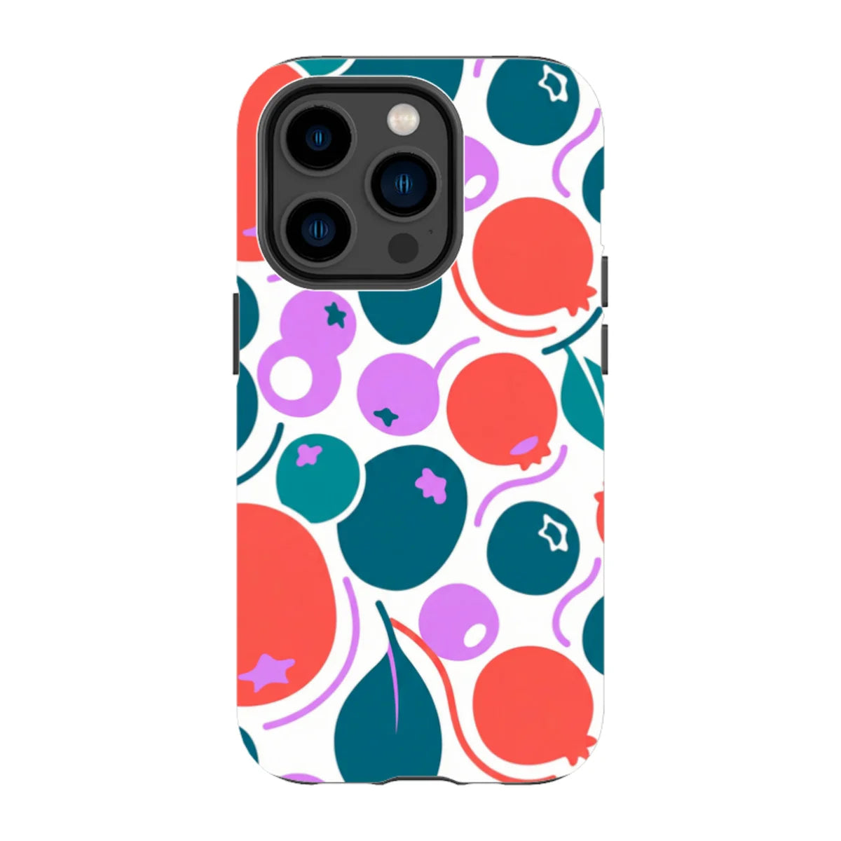 Berry Icon Remix by Salla Niemi — iPhone 14 Pro Tough Case — Finnaij