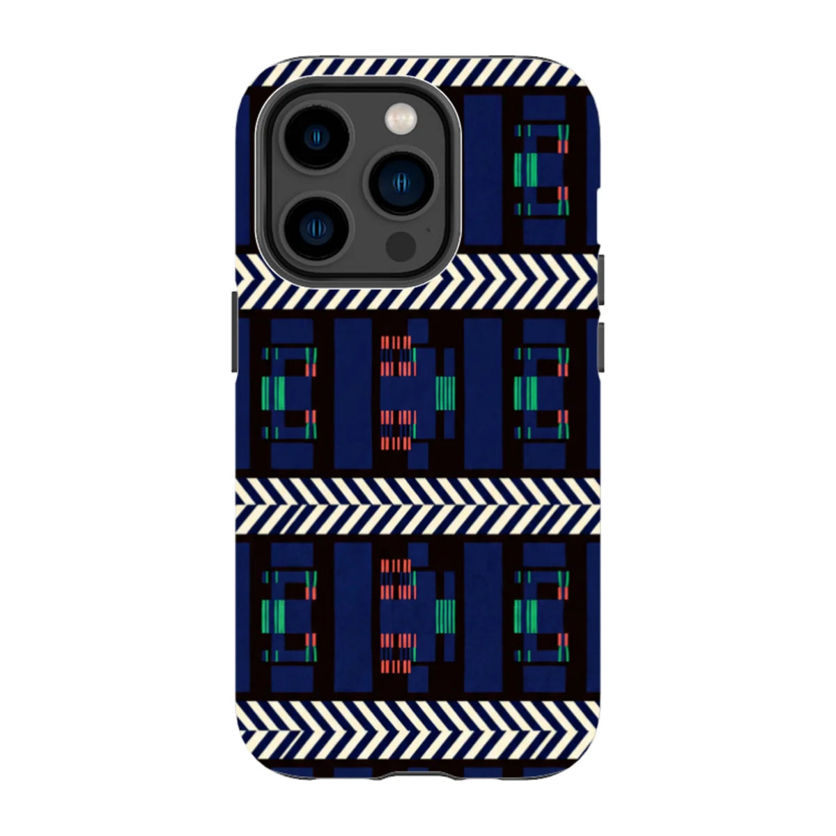 Midnight Aso-Oke by Ada Okoye — iPhone 14 Pro Tough Case — Finnaij