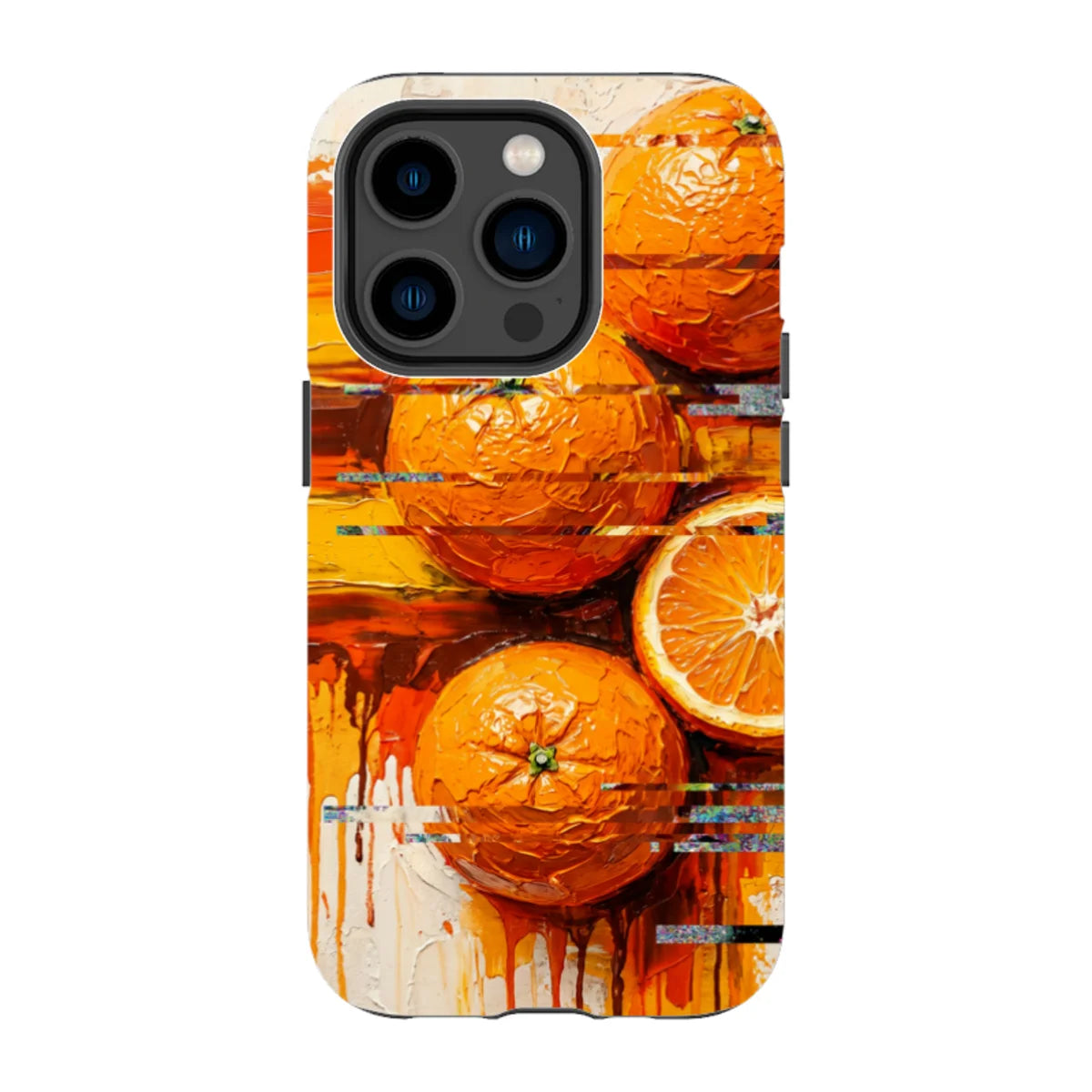 Oranges and Citrus Still Life by Frida Lövström — iPhone 14 Pro Tough Case — Finnaij