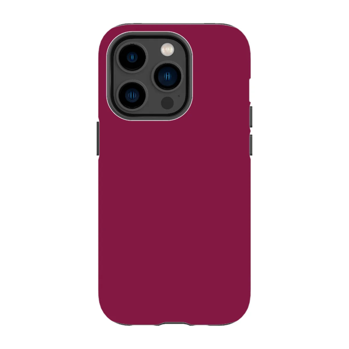 Simple Range Burgundy Orchid — iPhone 14 Pro Tough Case — Finnaij