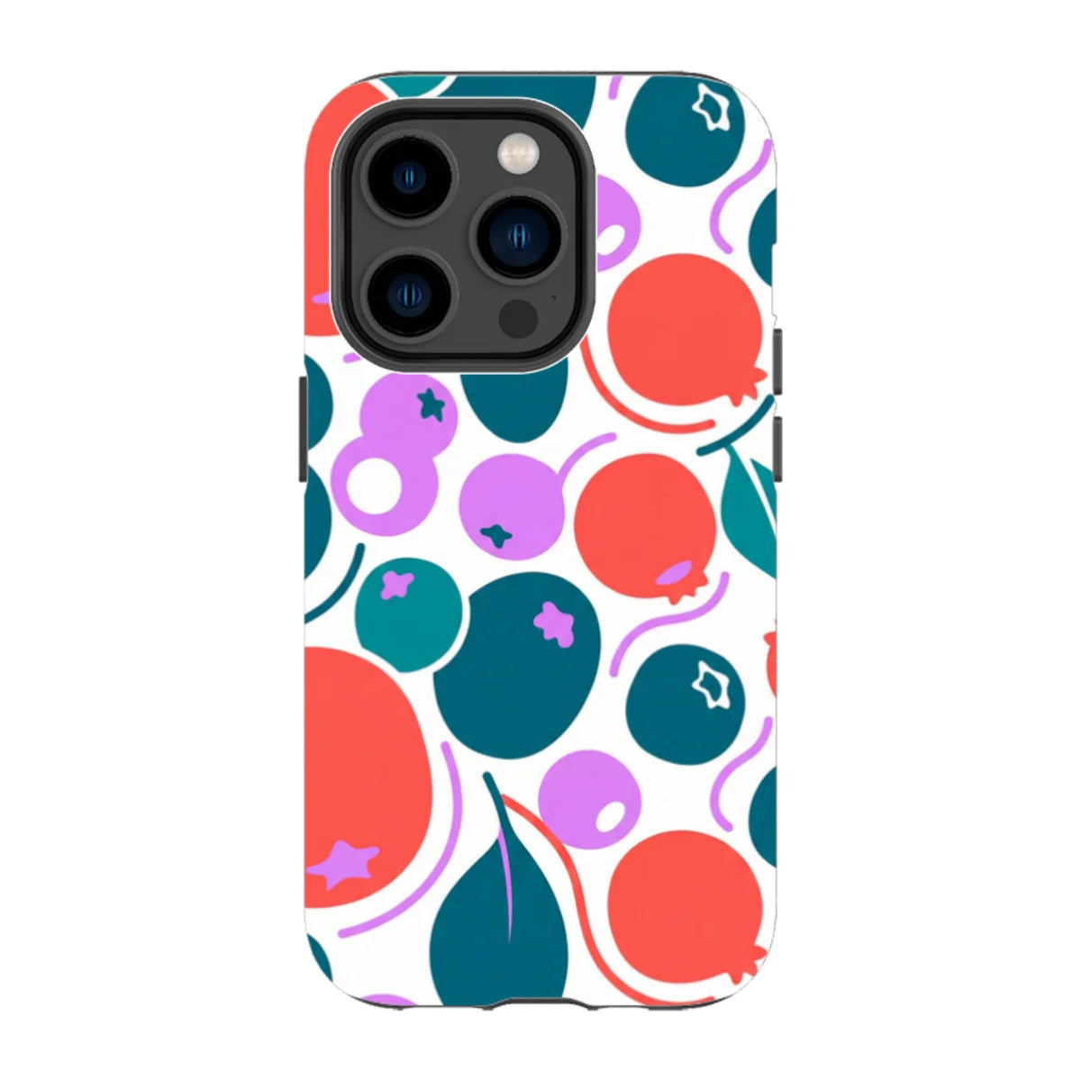 Berry Icon Remix by Salla Niemi — iPhone 14 Pro Tough Case — Finnaij