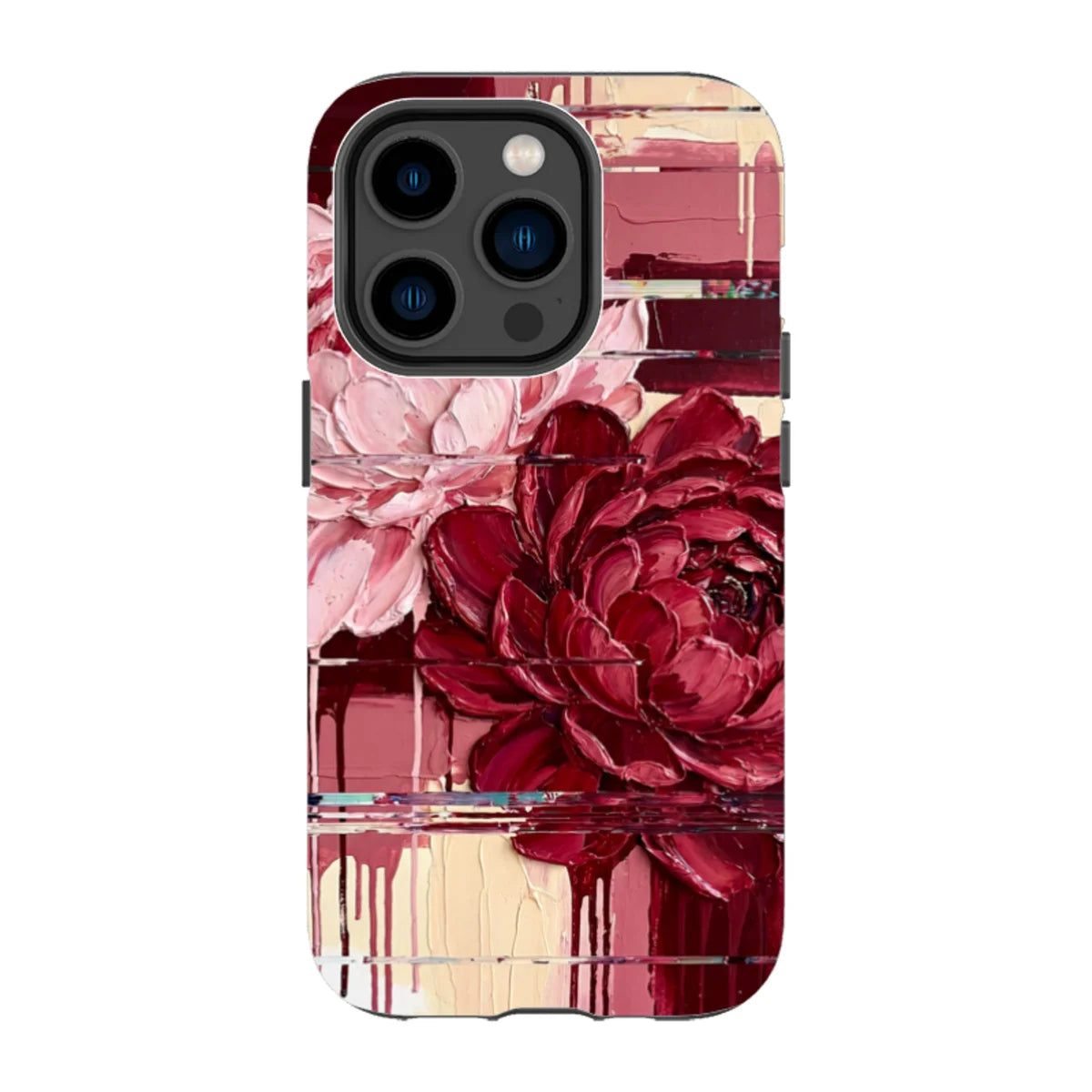 Peonies by Frida Lövström — iPhone 14 Pro Tough Case — Finnaij