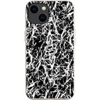 Black-White Grunge — iPhone 15 iPhone Bio-degradable Case — Finnaij